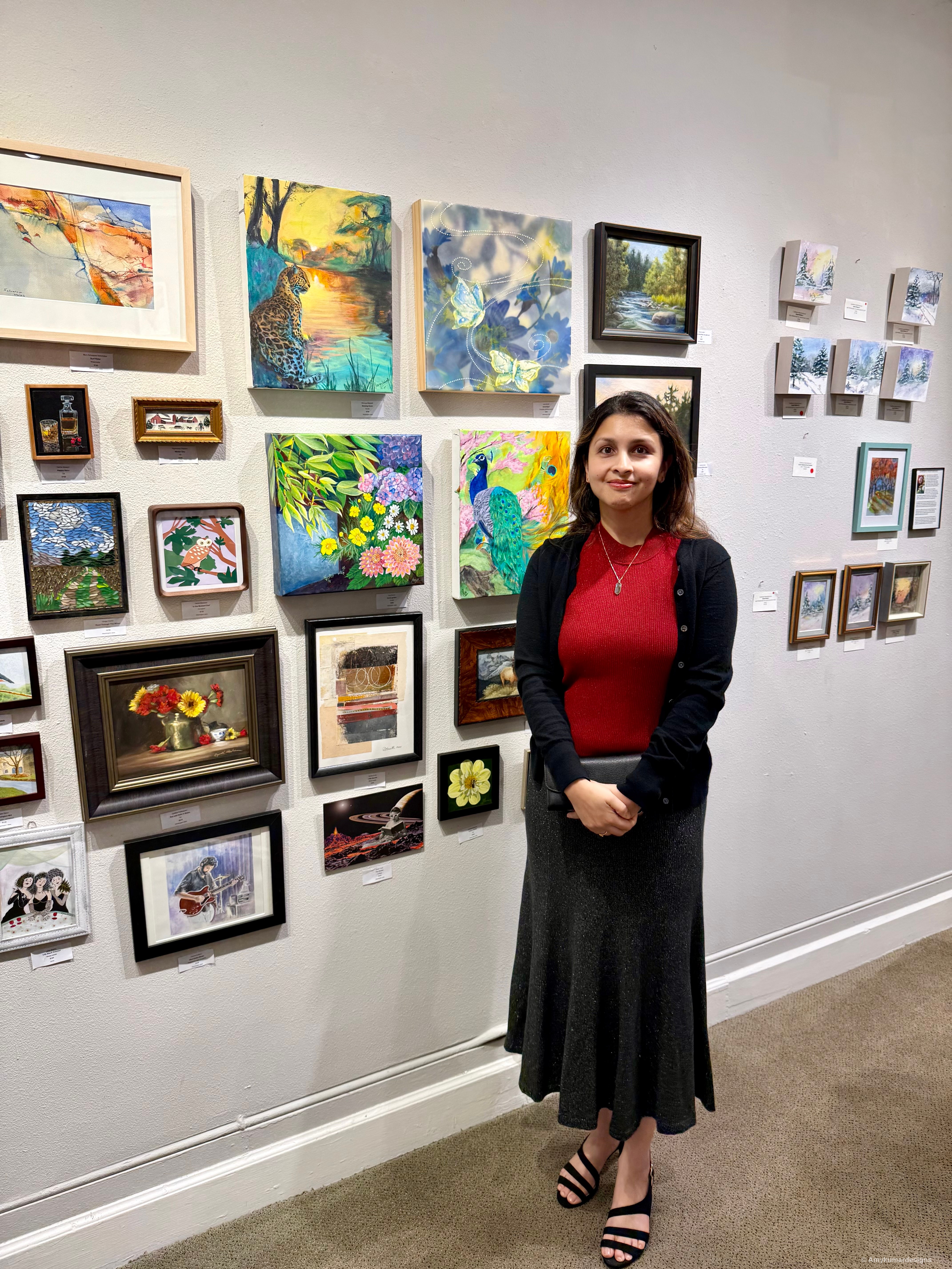 Winter show of small works